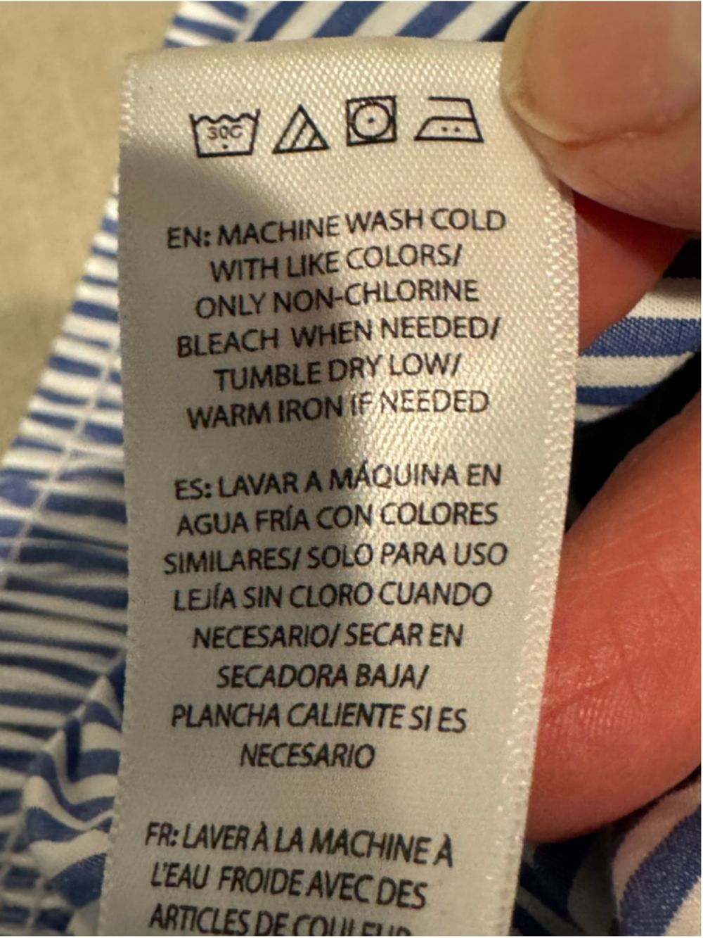 Women's beachlunchlounge Striped lounge pants Blue White Size XS - Picture 8 of 12